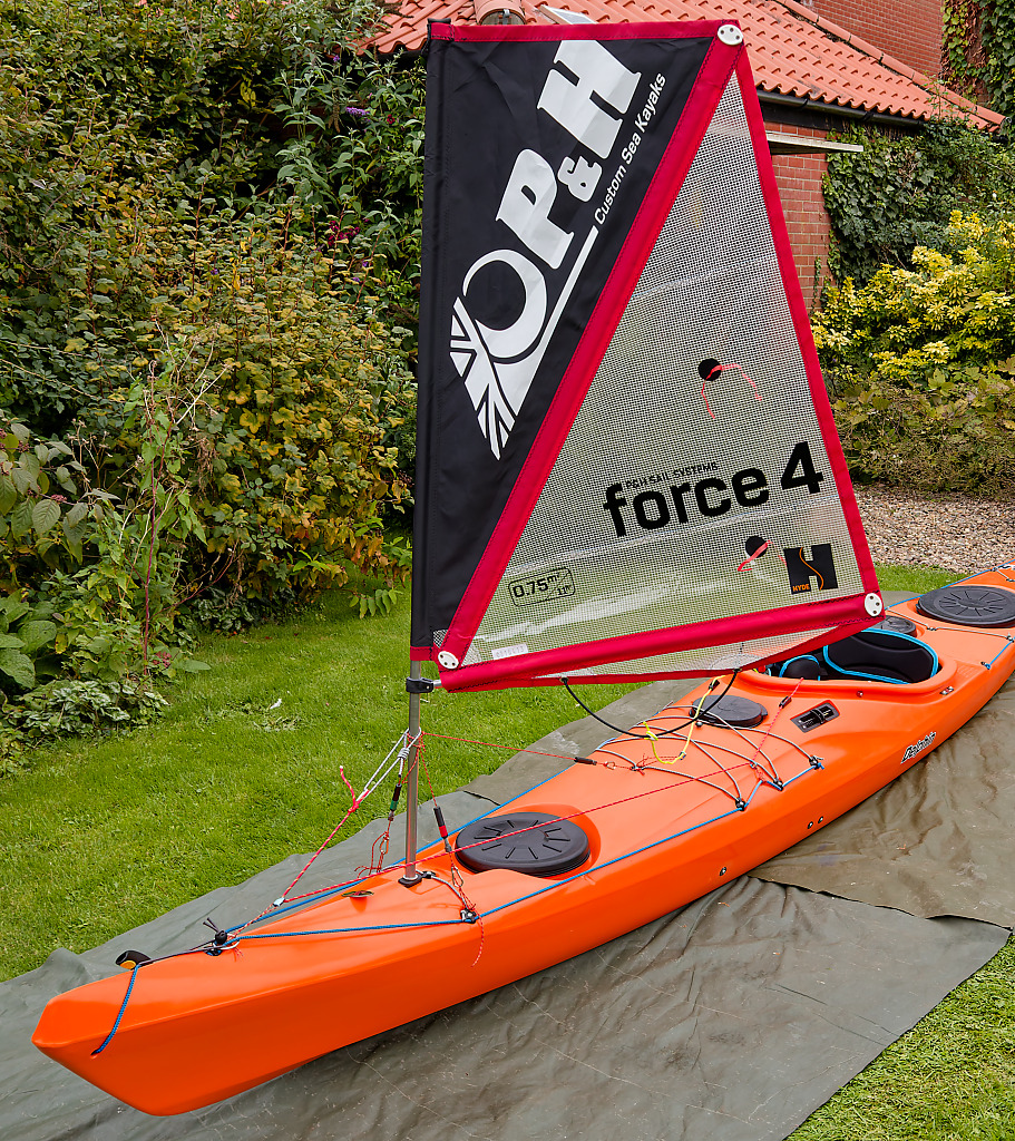 P&H Delphin 155 with Force 4 Sail