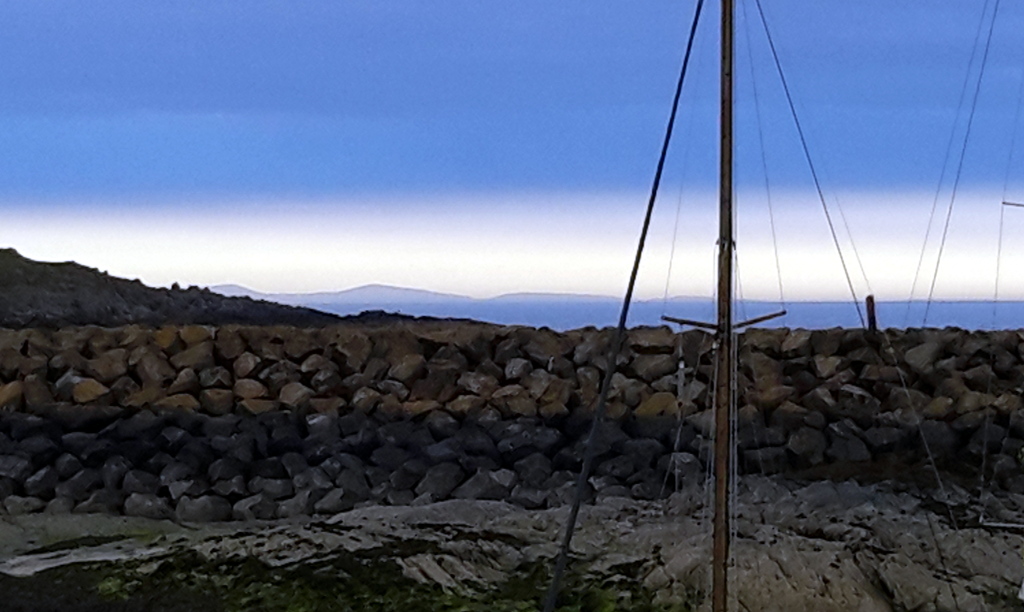 The Isle Of Man visible from Ardglass