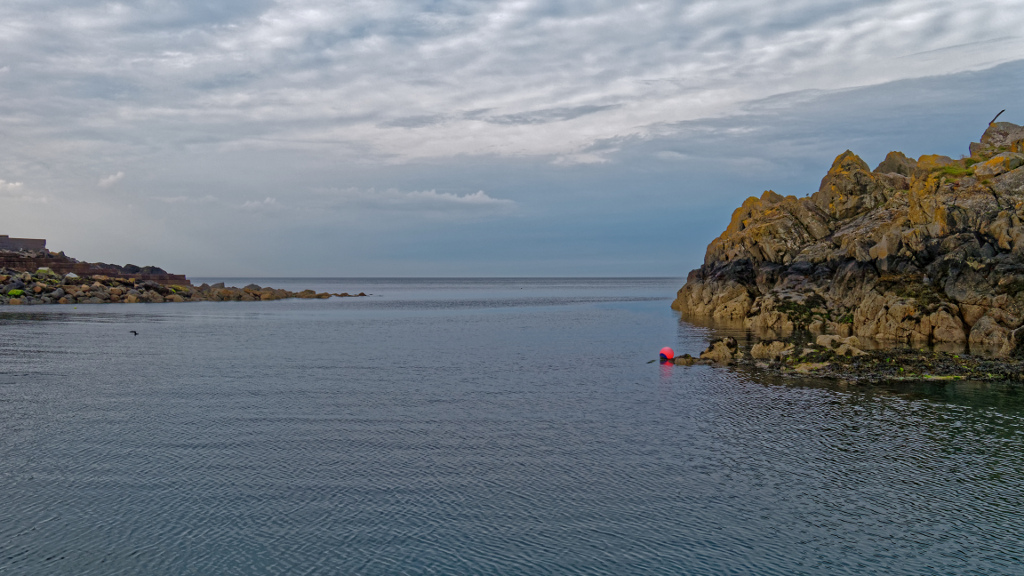 The Narrow Portpatrick Harbour Entrance