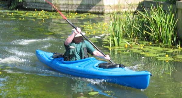 Ocean Kayak Pro SI 149 at speed