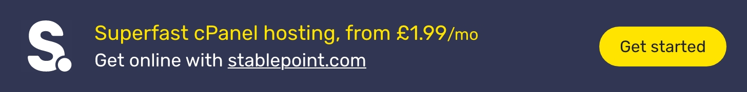 Stablepoint cpanel web hosting